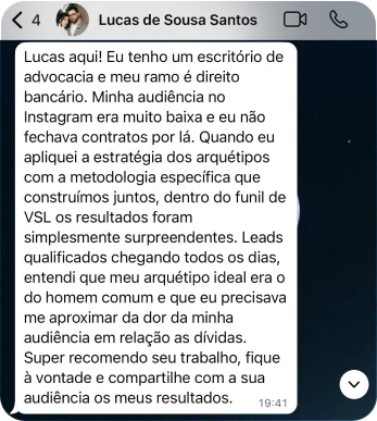 Cliente Lucas